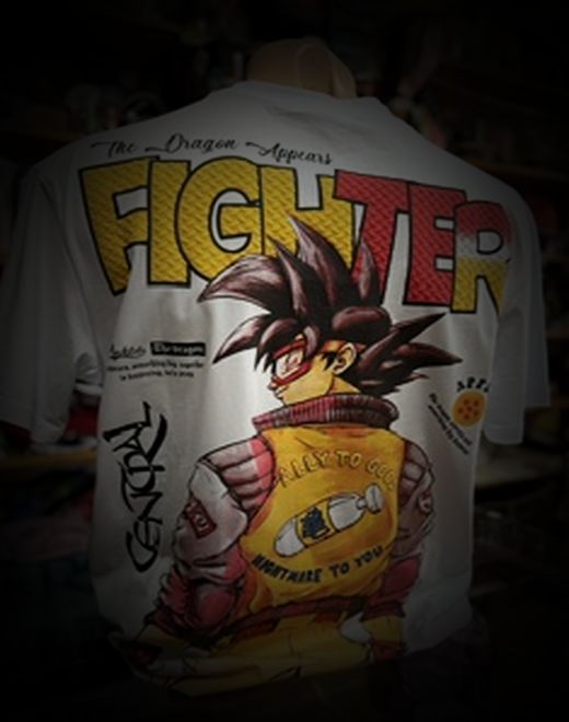 Goku fighter blanco