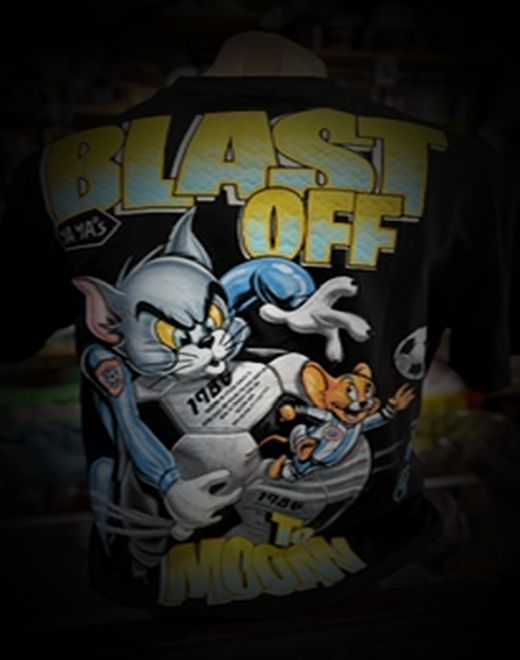 Gato y raton negro
